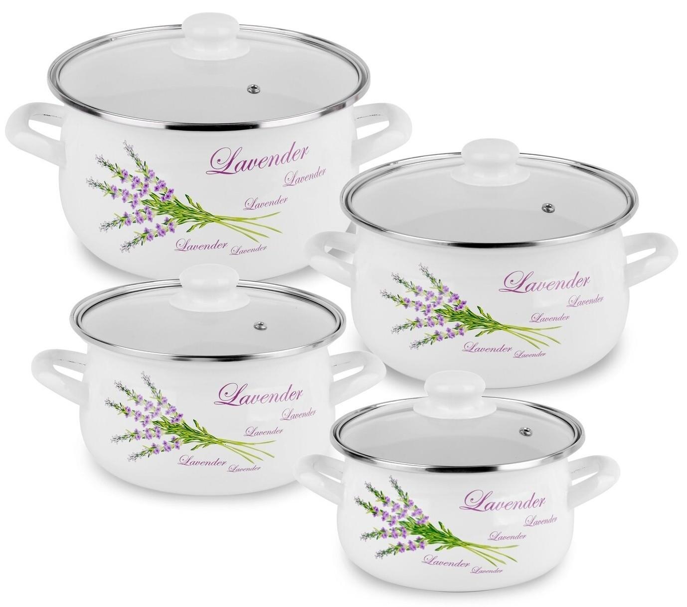 Set vase de gatit Tadar Lawenda 8pcs