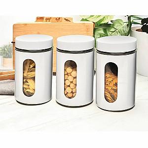 Set de recipiente alimentare Tadar Prato White