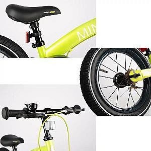 Bicicleta copii QPlay Miniby 3in1 14 Green