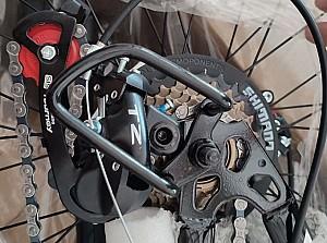 Bicicleta de munte Frike TY-MTB 24 Black/Blue