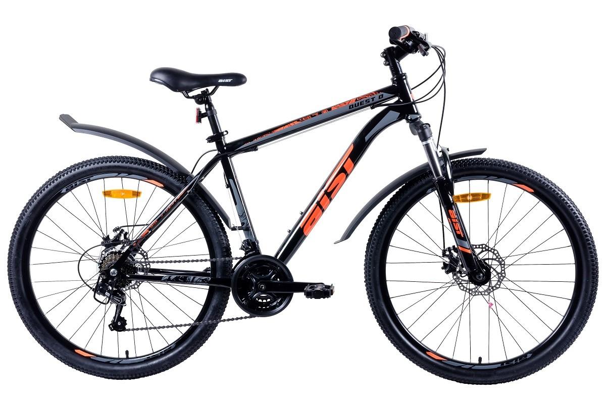 Bicicleta de munte Aist Quest Disk 26 Black/ Grey
