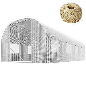 Seră de tip tunel Plonos 4972-A 2x4.5m White