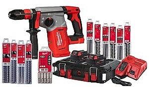 Ciocan rotopercutor Milwaukee M18BLHX100P-502P