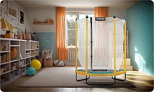 Trambulina Neo Sport NS-04W240F 140cm Yellow/Blue