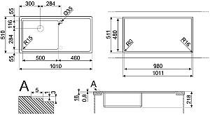 Chiuveta de bucatarie SMEG LFT100D