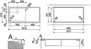 Chiuveta de bucatarie SMEG LFT100S
