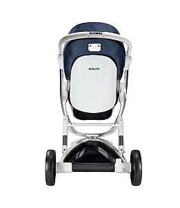 Carucior de plimbare Bebumi Space Silver Navy Blue