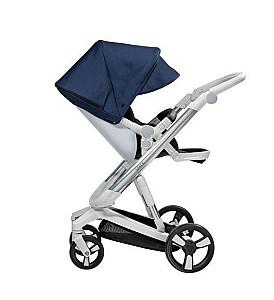 Carucior de plimbare Bebumi Space Silver Navy Blue