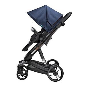 Carucior de plimbare Bebumi Space Black ECO (Navy Blue)