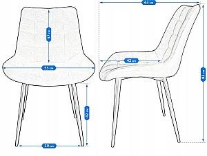 Scaun Jumi Misty CM-923416 Black