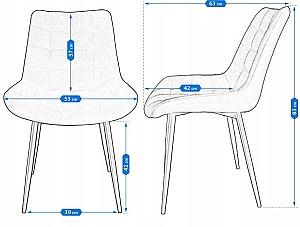 Scaun Jumi Misty CM-922914 Blue