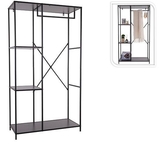 Etajera H&S Raft cu 4 polite si bara transversala