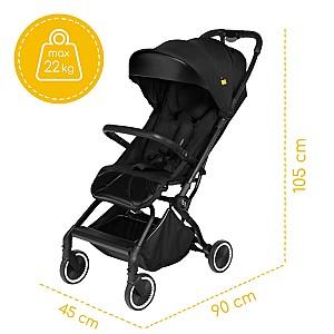 Carucior de plimbare Skiddou Espoo+ Onyx/Black 2020051
