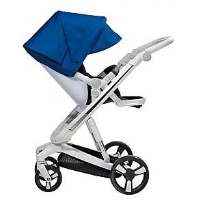 Carucior de plimbare Bebumi Space White ECO (Blue)