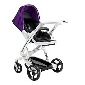 Carucior de plimbare Bebumi Space White ECO (Purple)