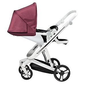 Carucior de plimbare Bebumi Space White (Gabardine Pink)