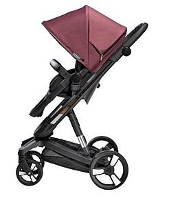 Carucior de plimbare Bebumi Space Black Eco Cabardine Pink