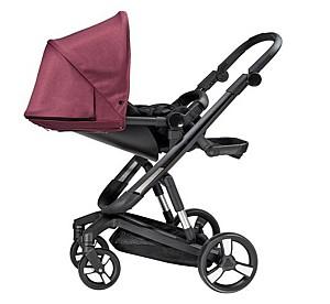 Carucior de plimbare Bebumi Space Black Eco Cabardine Pink