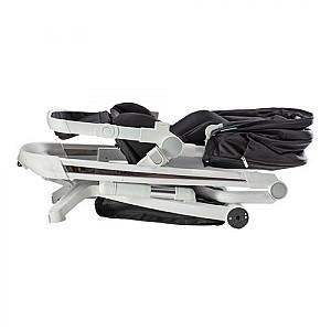 Carucior de plimbare Bebumi Space White ECO (Gabardine Black)