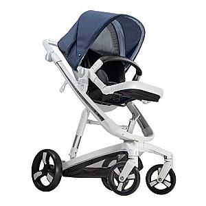 Carucior 2 in 1 Bebumi Space White ECO Navy
