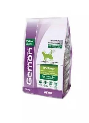 Hrana uscata pentru pisici Gemon INDOOR CHICKEN/RICE 400gr