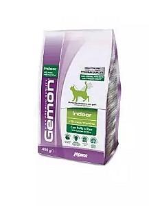 Hrana uscata pentru pisici Gemon INDOOR CHICKEN/RICE 400gr