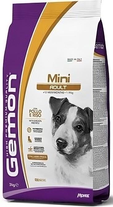 Hrana uscata pentru caini Gemon MINI ADULT CHICKEN/RICE 3kg