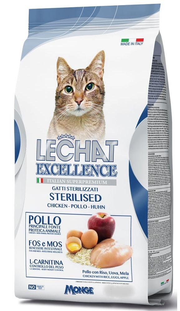 Hrana uscata pentru pisici Monge LECHAT DRY EXCELLENCE STERILIZED 400gr