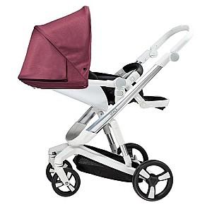 Carucior 2 in 1 Bebumi Space Silver Cabardine Pink