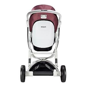Carucior 2 in 1 Bebumi Space Silver Cabardine Pink