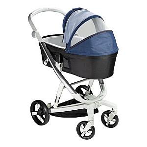 Carucior 2 in 1 Bebumi Space Silver Navy Blue