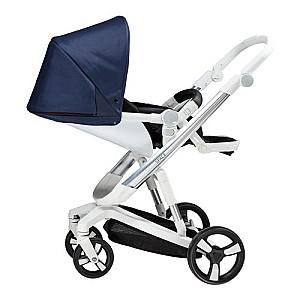 Carucior 2 in 1 Bebumi Space Silver Navy Blue
