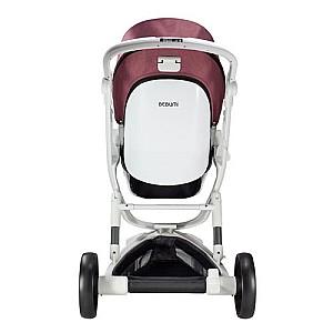 Carucior 2 in 1 Bebumi Space White Cabardine Pink