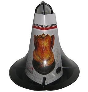 Tava de copt Fackelmann suport pentru prepararea gainii-gril