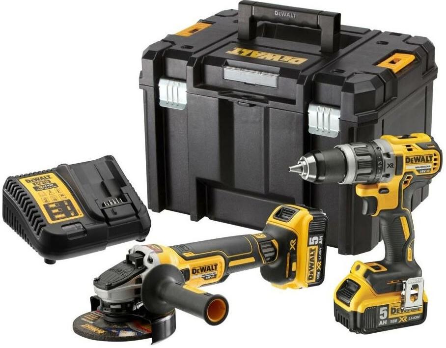 Set de scule electrice Dewalt DCK2020P2T (DCD791+DCG405)