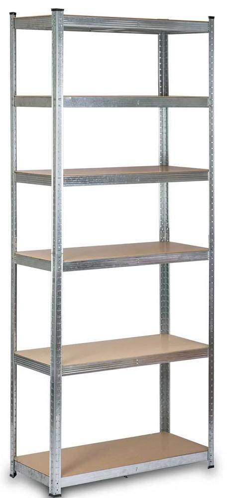 Etajera Humberg 222x90x40cm Silver