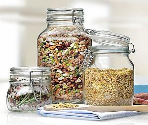 Set de recipiente alimentare Bormioli Fido 4l 37215