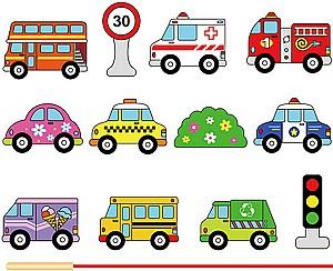 Joc de logica VIGA Cars 59548