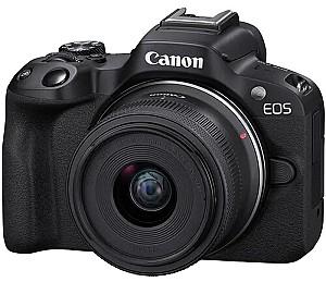 Aparat foto Canon EOS R50 Black Content Creator Kit (5811C036)