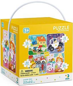 Puzzle Dodo 4 in 1 Profesii 300131
