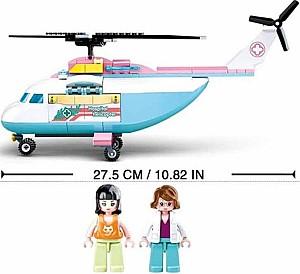 Constructor Sluban Ambulance Helicopter