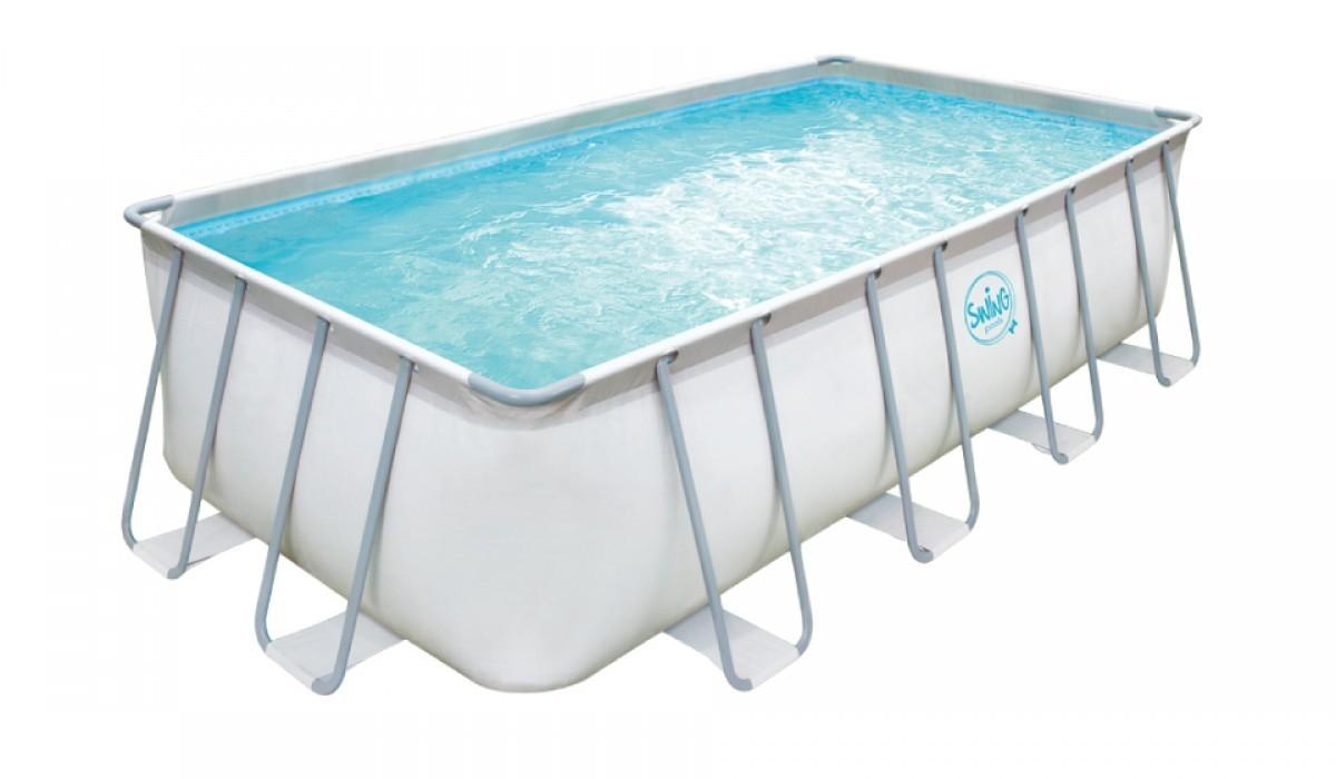 Piscina cu carcasa Swing 5.49х2.74x1.32 Grey (3APM0110)