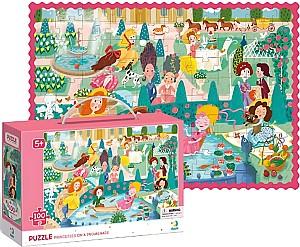 Puzzle Dodo Printese la plimbare 300404