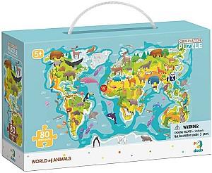 Puzzle Dodo Lumea animalelor