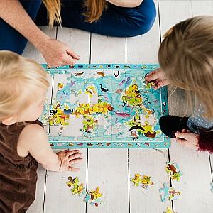 Puzzle Dodo Lumea animalelor