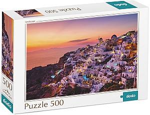 Puzzle Dodo Satul Oia Grecia