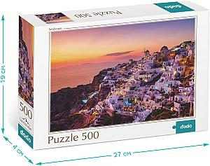 Puzzle Dodo Satul Oia Grecia