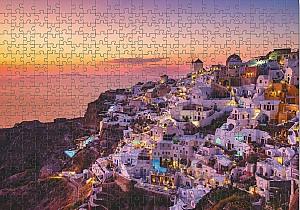 Puzzle Dodo Satul Oia Grecia