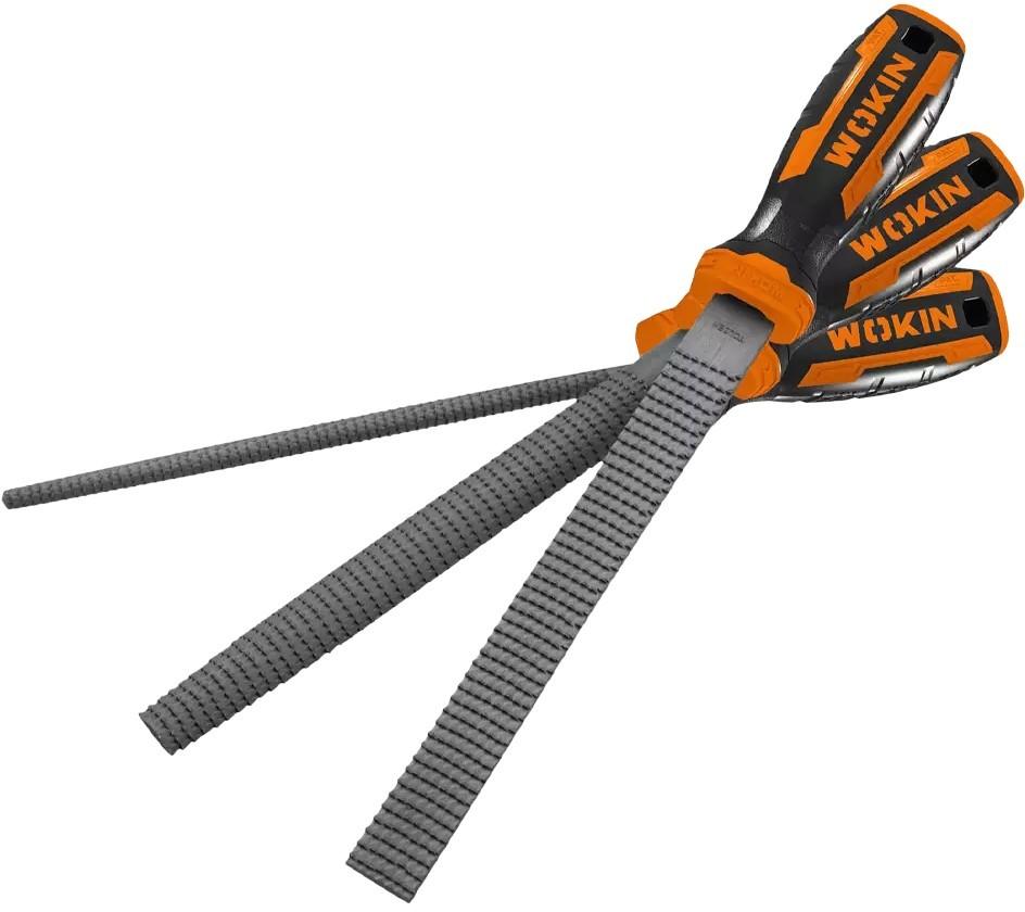 Set de scule Wokin 321508 pile pe lemn