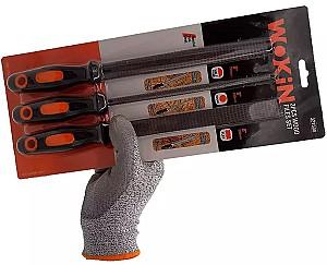 Set de scule Wokin 321508 pile pe lemn